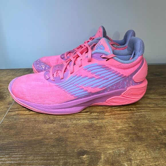 New Balance Basketball Shoes Mens 13 Pink Two WXY v5 Sneakers Running Workout - Picture 5 of 13
